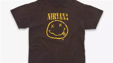 ysl nirvana tshirt|nirvana clothing.